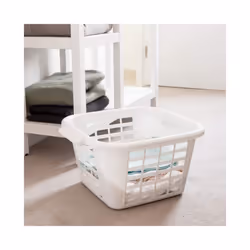 Addis Square Laundry Basket Essentials Range - 24 Litre - Linen