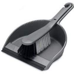ADDIS SOFT DUSTPAN/BRUSH SET MET