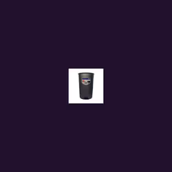 Addis Round Bin Base 50L Metallic