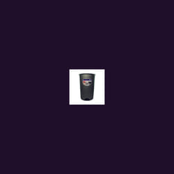 Addis Round Bin Base 50L Metallic