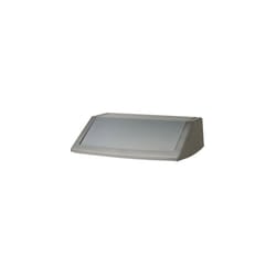 Addis 504895 Fliptop Bin Lid, 54 L, Metallic Grey