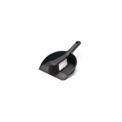 Addis Dustpan and Stiff Brush Set, Black, 22.5 x 31.5 x 11 cm