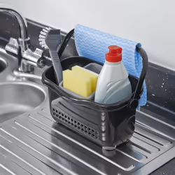 Addis Sink Caddy, Black/Grey