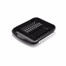 Addis Plate Dish Draining Rack, Soft Black