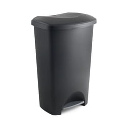 Addis 50 Litre Pedal Waste Bin - Various Colours - Black