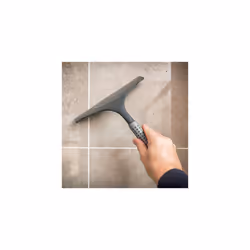 Addis ComfiGrip Shower Window Squeegee, Metallic Graphite, 4 x 24 x 27 cm
