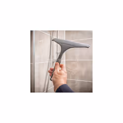 Addis ComfiGrip Shower Window Squeegee, Metallic Graphite, 4 x 24 x 27 cm