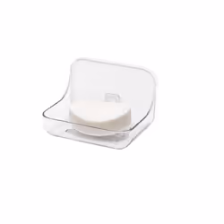 Addis Invisifix Soap Dish Clear 517872