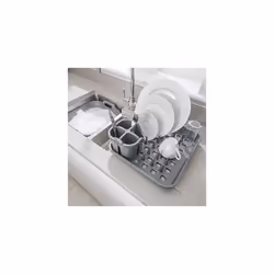 Dish Draining Rack in Graphite Grey