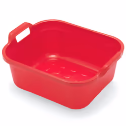 Addis 10 Litre Twin Handled Washing Up Bowl Red