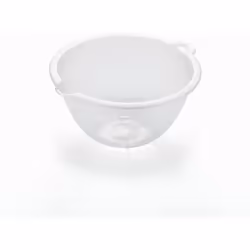 Addis 518004 Small Plastic Mixing Bowl, Transparent, 700 ml