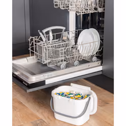 Addis New compost Caddy White/Grey