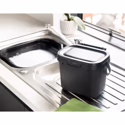 Addis New compost Caddy Black