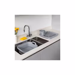 Addis Eco Range Rectangle Bowl + Handles Grey 518355