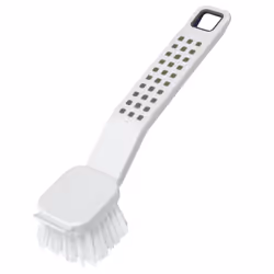 Addis Premium Dish Washing Up Brush, Soft Touch Handle - High-Gloss White & Grey