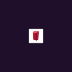 Addis 60L Flip Top Recycle Bin Red
