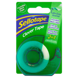 Sellotape 1766004 Clever Tape Dispenser - 18 mm x 25 m