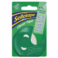 Sellotape E CLV TAPE DISP+ 18MMX25M P6