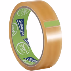 Sellotape Zero Plastic Tape, Multi-Purpose Clear Tape for Household Objects, Clear Packing Tape for Sticking Envelopes or Cards, Easy to Use Packaging - Additional view 5
