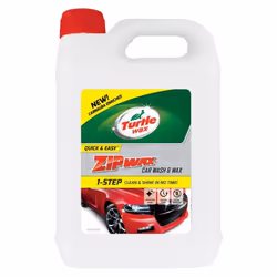 Turtle Wax Zip Super Concentrated Car Wash Shampoo & Wax 2.5 Litre