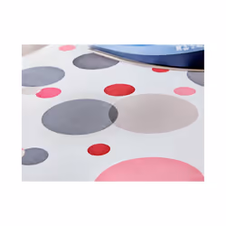 Smart Fit Ironing Board Cover, Large Ironing Board Covers 125 x 45 cm, Elasticated Ironing Board Cover, Thick Felt Backing, Washing Machine Safe, Made