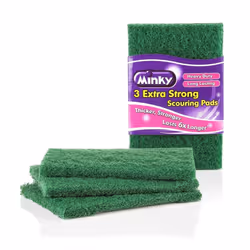 Minky Heavy Duty 3 Scouring Pads.