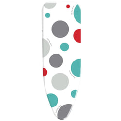 Minky Supersize Smart Fit Ironing Board Cover - Multi-Colour, Extra Large