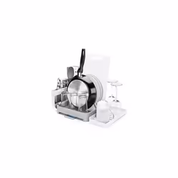 TS10390101 Foldaway Dish Rack, White, 10.5 x 30.4 x 30.2 cm - Additional view 4