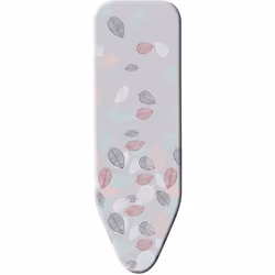 Minky Extra Wide Elasticated Large Ironing Board Cover, Grey, 122 x 43cm