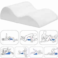 MEMORY FOAM HIGH DENSITY LEG FOOT REST RAISE SUPPORT SEX POSITION PILLOW CUSHION