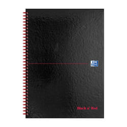 Elba BLACKNRED HDBK WBND NBK PERF A4 PK2
