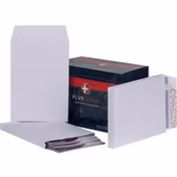 Plus Fabric Gusseted Envelope. High quality. heavyweight envelopes with secure peel and seal flap. ideal for posting out cata ...