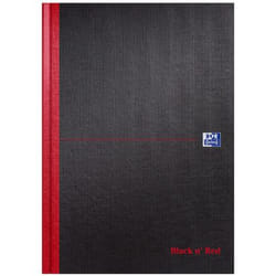 Oxford 100080489 writing notebook A4 192 sheets Black