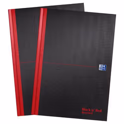 Elba BLACKNRED HDBK CSB NBK RCYC A4 PK2