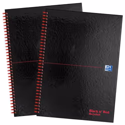 Elba BLACKNRED HDBK WBND NBK RCYC A4 PK2