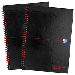 Elba BLACKNRED HDBK WBND NBK RCYC A4 PK2