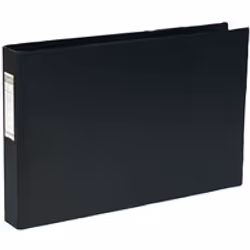 High quality PVC 4D ring binder with spine label and 30mm capacity. Ideal for A3 paper storage and can be used in conjunction ...