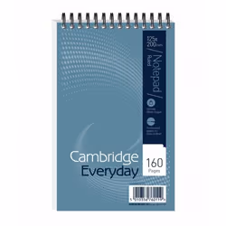 Cambridge E 125X200MM SPIRAL N/PD PK10