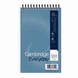 Cambridge E W/BOUND NOTEPAD PK5