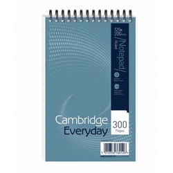 Cambridge E W/BOUND NOTEPAD PK5