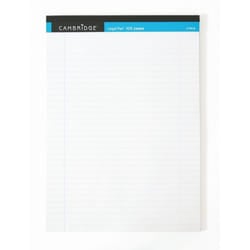 Cambridge E LGAL PAD A4 70GSM WHT PK10