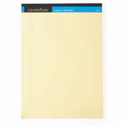 Cambridge E LEGAL MEMO PAD 100P YLLW
