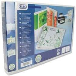 Elba Panorama Presentation Ring Binder Polypropylene 4 D-Ring A3 Plus