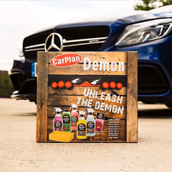 CarPlan Demon 7 Piece Car Care Gift Pack. Includes Demon Shine, Wheels, Foam, Tyres & More