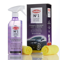 carPlan No1 car Polish Wax  Super gloss Sealant Kit  21 Fl Oz