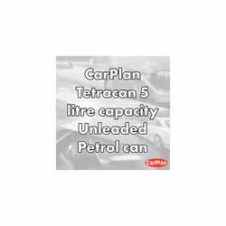 CarPlan Unleaded Petrol Fuel Can - Green, 5 Litre