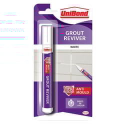 Unibond 1878160 Triple Proctect Grout Reviver Wall Pen 7ml Ice White