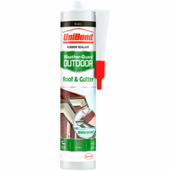 UniBond 2079110 Roof and Gutter Sealant Cartridge - Black
