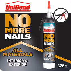 No More Nails All Materials Interior And Exterior Construction Adhesive, All Materials Grab Adhesive In Pressure Pack, Indoor And Outdoor, No Nails