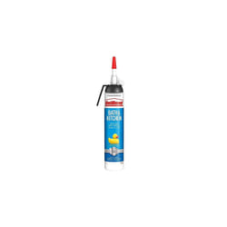 2646327 Bath & Kitchen Sealant, Mould Resistant Transparent Silicone Sealant Ideal for Showers, Toilets, Tiles, Worktops & More, Durable & Waterproof,